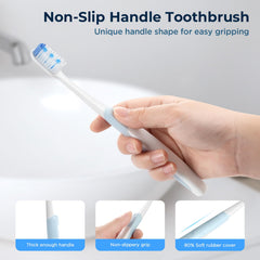 Not suitable for electric toothbrushes
