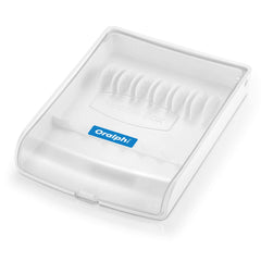 Durable aluminum case construction for Waterpik tips
