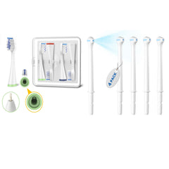 Oralphi Waterpik replacement heads 4-pack compatible with Waterpik CC-01CD010-1 and WP series