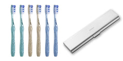 Oralpin medium toothbrush for adults - front view