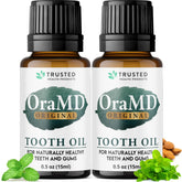 OraMD 4-in-1 Tooth Oil 2-pack front view