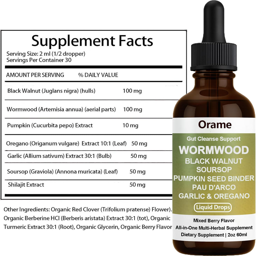 Usage tip: one full dropper daily with water or juice