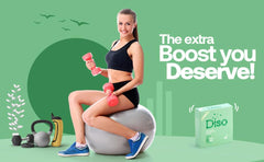 Orange mint flavor packaging of DISO B12 strips