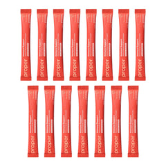 Orange Tangerine drink mix being stirred into a glass