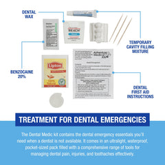 Orasol gel application for tooth pain relief