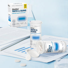 OraTicx packaging showing ingredients and usage information