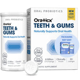 Grape-flavored OraTicx probiotic lozenge