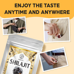 Shilajit Gummies designed for men's wellness