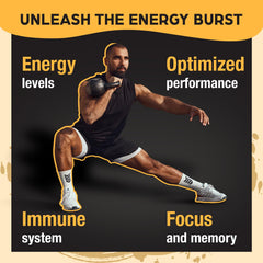 Individually wrapped ORBILIVE Shilajit Gummies