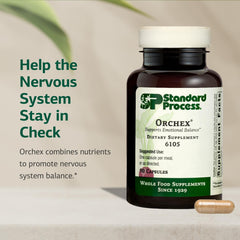 Orchex label with supplement facts