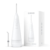 Ordo Water Flosser in white with 360-degree nozzle
