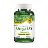 Front view of Orega O’s gummy bottle