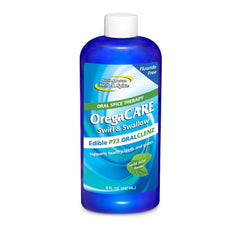 OregaCARE Swirl & Swallow Wild Mint Flavor 8 fl oz bottle