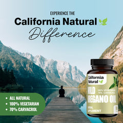 Oregano oil capsules packaging and labeling