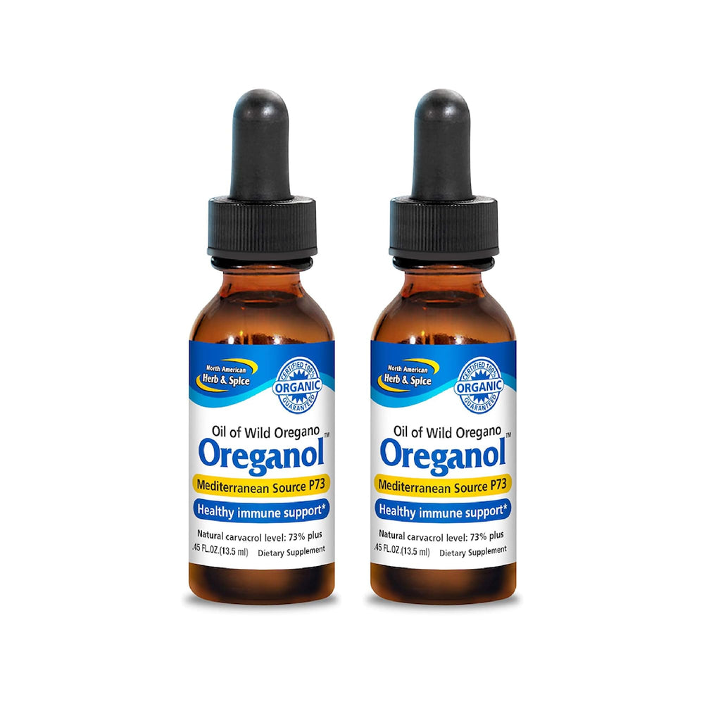 Oreganol P73 wild organic oregano oil bottle – 0.45 fl oz