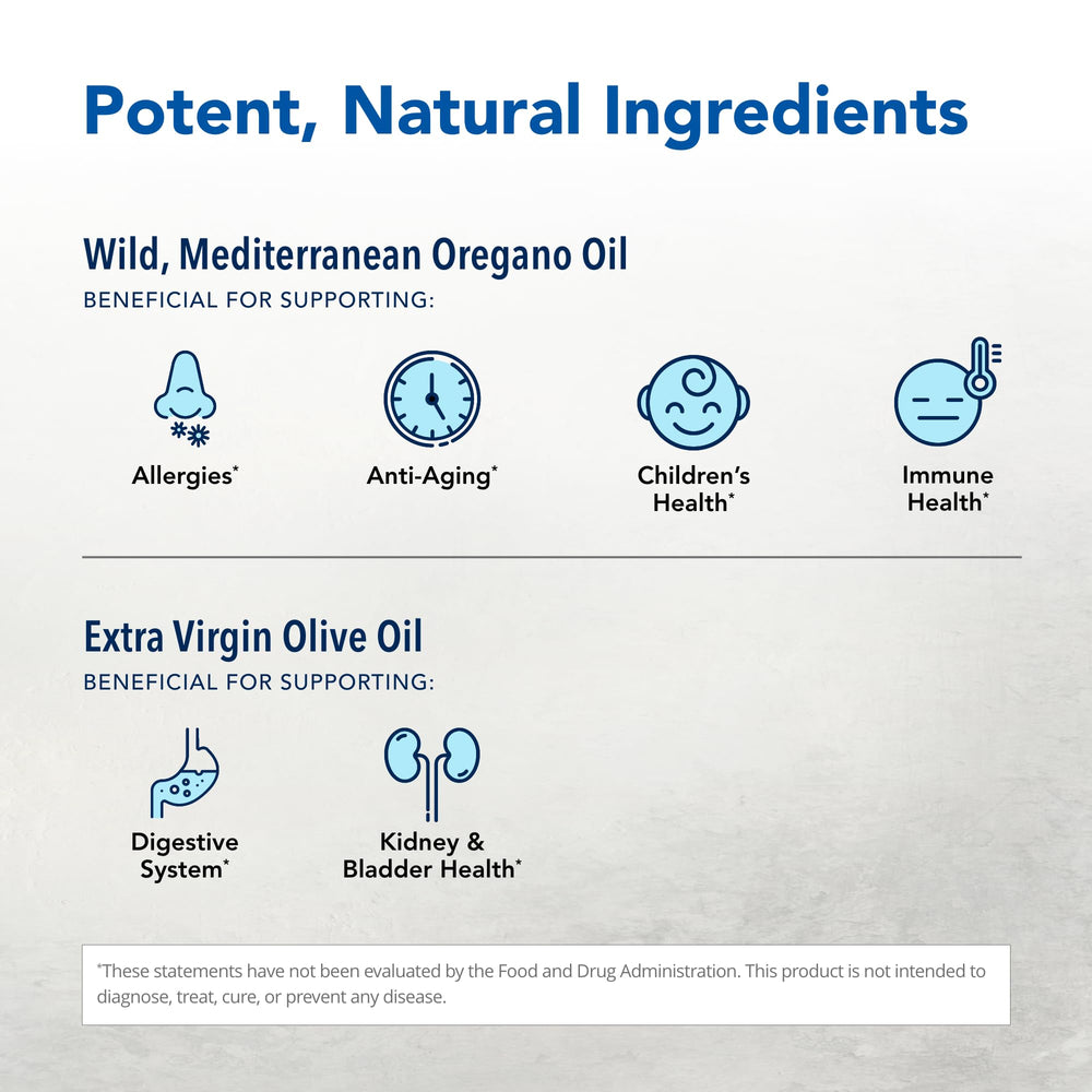 Oreganol P73-60 Softgels packaging