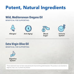 Oreganol P73 packaging and capsules laid out - image 3