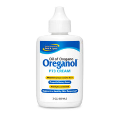 Front view of North American Herb & Spice Oreganol P73 Cream 2 oz
