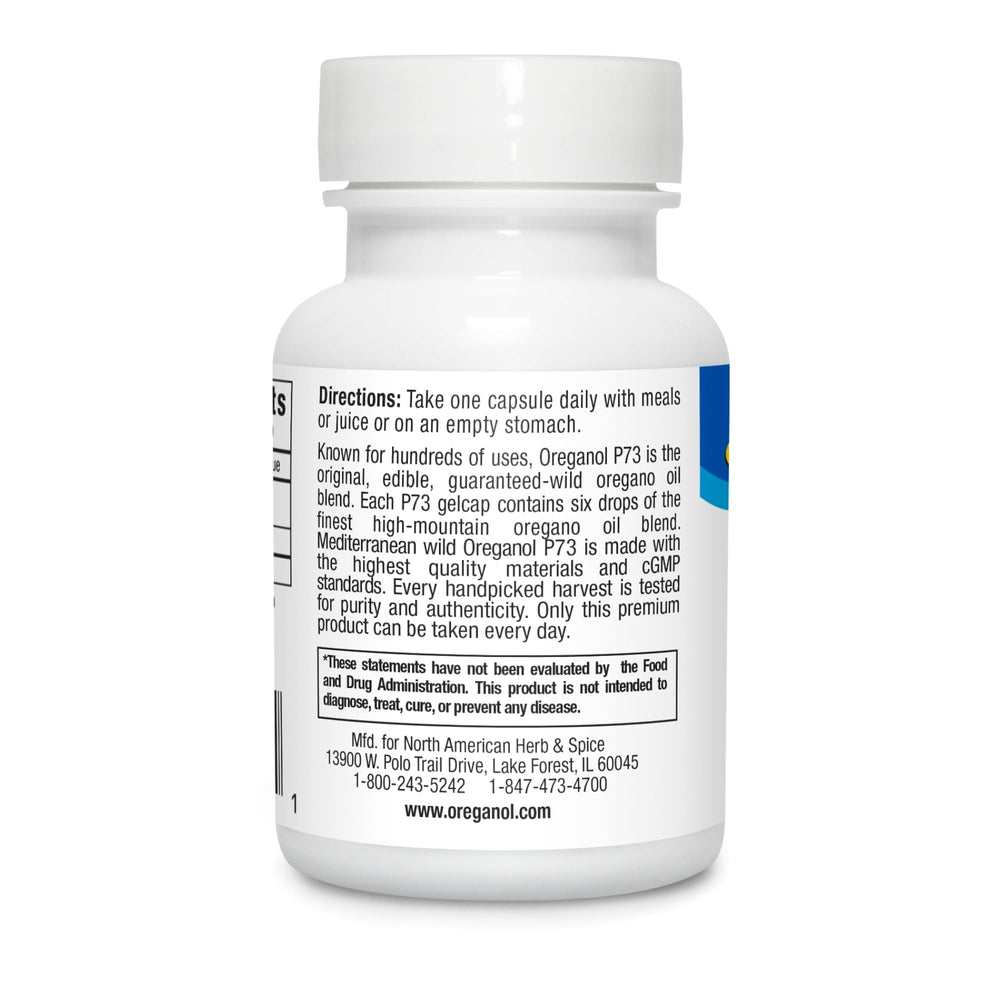 Two-month supply of Oreganol P73 Gel-Capsules