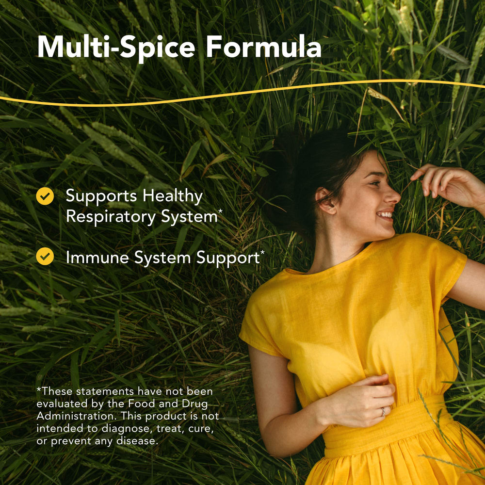Blend of cumin, sage and oregano oil in OregaResp