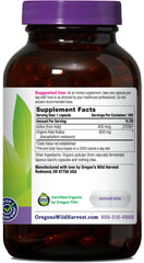 Oregon's Wild Harvest Kelp capsules bottle on table