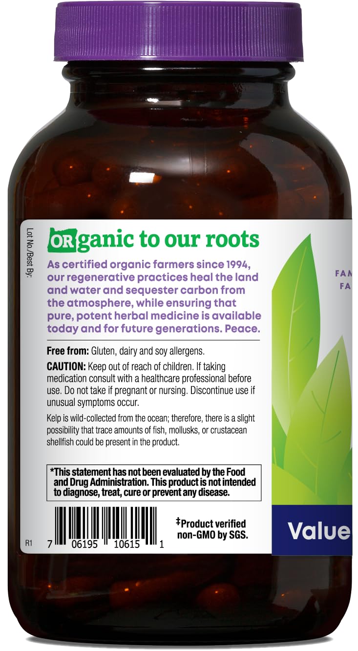 Ingredients: kelp thallus and other components