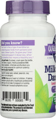 Close-up of milk thistle and dandelion herbs in supplement