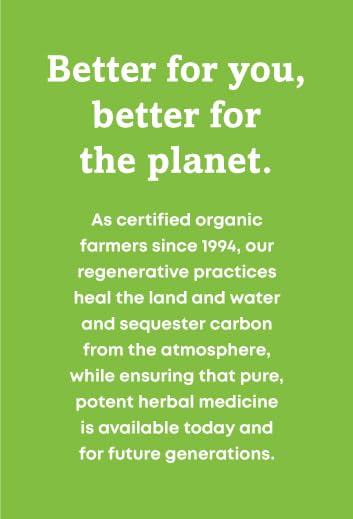 Non-GMO and organic certification seals on product image