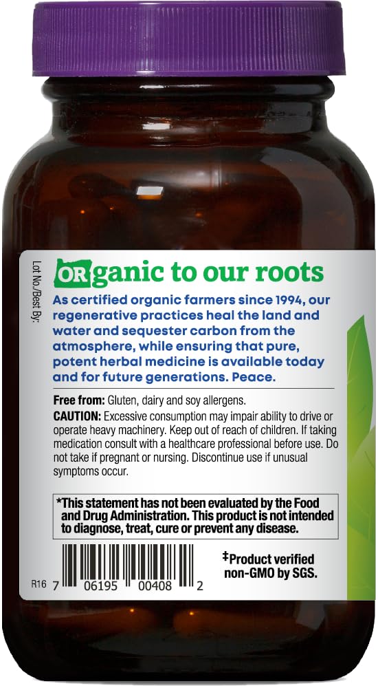 Ingredients image featuring valerian, skullcap and hops
