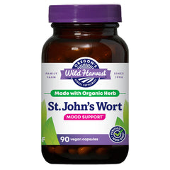 Front view of Oregon's Wild Harvest St John's Wort 90 count bottle