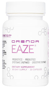 Orenda Eaze Gut Wellness Capsules bottle front view