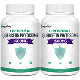 Orgabay Liposomal Quercetin Phytosome product bottle and packaging
