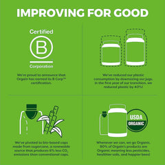 Non-GMO, gluten-free, paleo-friendly Orgain collagen packaging