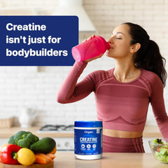 Ingredients list for Orgain 5g micronized creatine monohydrate unflavored