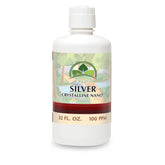 Organa Crystalline Nano Colloidal Silver 32 oz bottle - front view