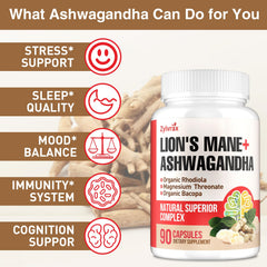 Organic Ashwagandha 500 mg per capsule