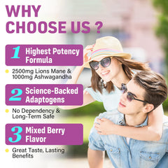 Vegan, gluten-free, non-GMO badges on packaging