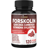 Organic Cadane Forskolin bottle – two-month supply for daily wellness support.
