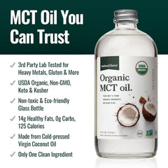 Cold-pressed virgin coconut oil used for MCT Oil