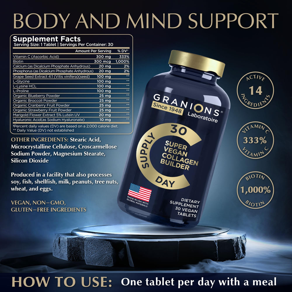 Organic superfoods for collagen support