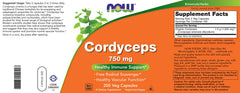 Organic Cordyceps sinensis mycelium capsules packaging