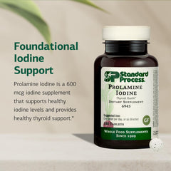 Organic corn meal used in Prolamine iodine supplement
