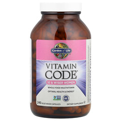 23 organic fruits and vegetables included in the multivitamin.