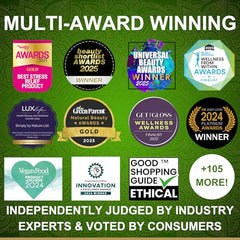 Ingredients and natural green tea leaves with capsules