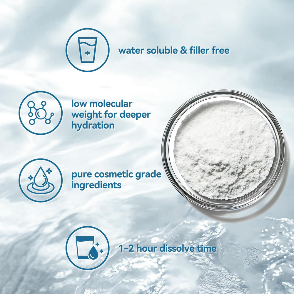 Organic hyaluronic acid powder packaging