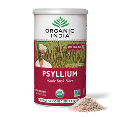 Organic India Psyllium Husk Powder 12 oz packaging