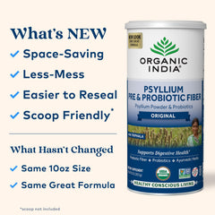 Triphala blend featuring Amla, Bibhitaki, Haritaki on packaging