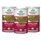 Organic India Psyllium Whole Husk Fiber Powder packaging