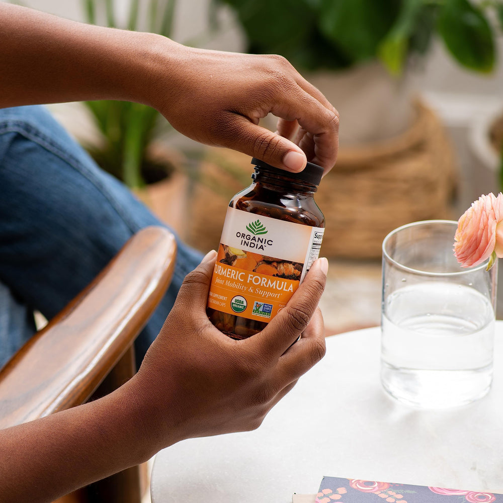 90-capsule bottle with clean organic packaging