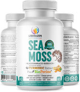 Bottle of Organic Irish Sea Moss Pills - 60 capsules